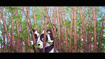 Free download Panda Song with cartoon v02 video and edit with RedcoolMedia movie maker MovieStudio video editor online and AudioStudio audio editor onlin