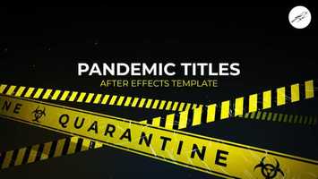 Free download Pandemic Titles 1 | After Effects Project Files - Videohive template video and edit with RedcoolMedia movie maker MovieStudio video editor online and AudioStudio audio editor onlin