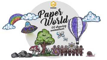 Free download Paper World (Over 60 Drawing Animations) | Motion Graphics - Videohive template video and edit with RedcoolMedia movie maker MovieStudio video editor online and AudioStudio audio editor onlin
