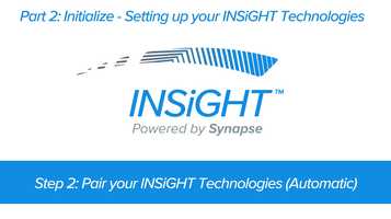 Free download Part 2 - Step 2: Pair your INSiGHT Technologies (Automatic) video and edit with RedcoolMedia movie maker MovieStudio video editor online and AudioStudio audio editor onlin