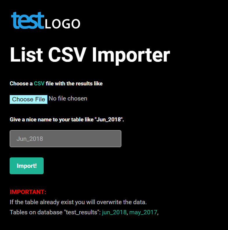 Download web tool or web app Passed or fail Exam Result System