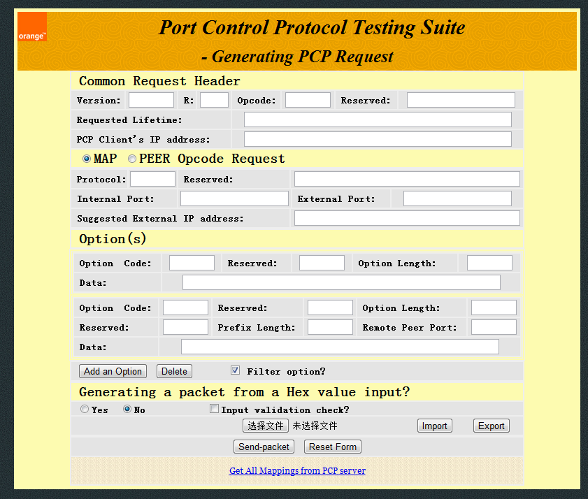 Download web tool or web app PCP testing tool Download web tool or web app PCP testing tool