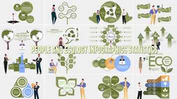 Free download People and Ecology Infographics Statistics | After Effects Project Files - Videohive template video and edit with RedcoolMedia movie maker MovieStudio video editor online and AudioStudio audio editor onlin