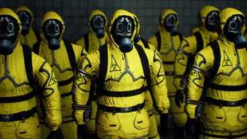 Free download People in a Suit of Bacteriological Protection | Motion Graphics - Videohive template video and edit with RedcoolMedia movie maker MovieStudio video editor online and AudioStudio audio editor onlin