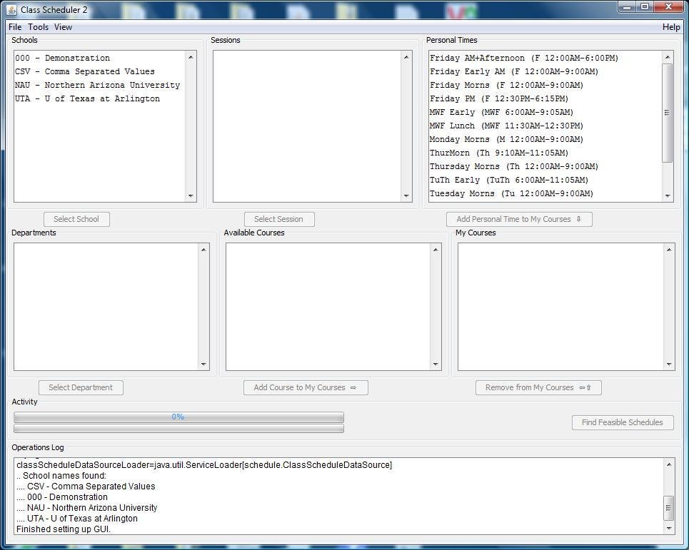 Download web tool or web app Personal Class Scheduler Download web tool or web app Personal Class Scheduler
