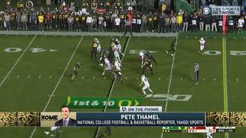 Free download Pete Thamel of Yahoo! Sports on who Justin Herbert is video and edit with RedcoolMedia movie maker MovieStudio video editor online and AudioStudio audio editor onlin