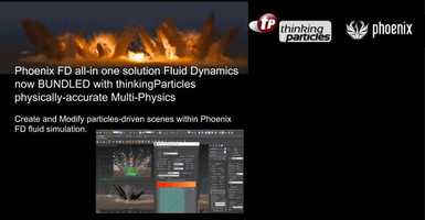 Free download PhoenixFD4 + thinkingParticles6 Multi-Physics Fluid Dynamics - Double the Power. Double the Support video and edit with RedcoolMedia movie maker MovieStudio video editor online and AudioStudio audio editor onlin