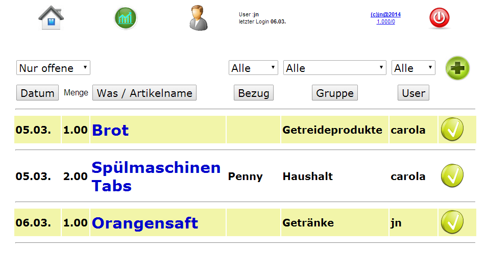 Download web tool or web app phpEinkaufsPlaner Download web tool or web app phpEinkaufsPlaner