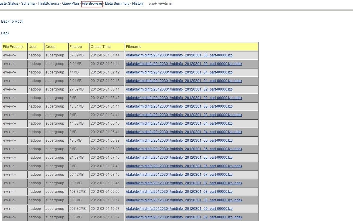 Download web tool or web app phphiveadmin