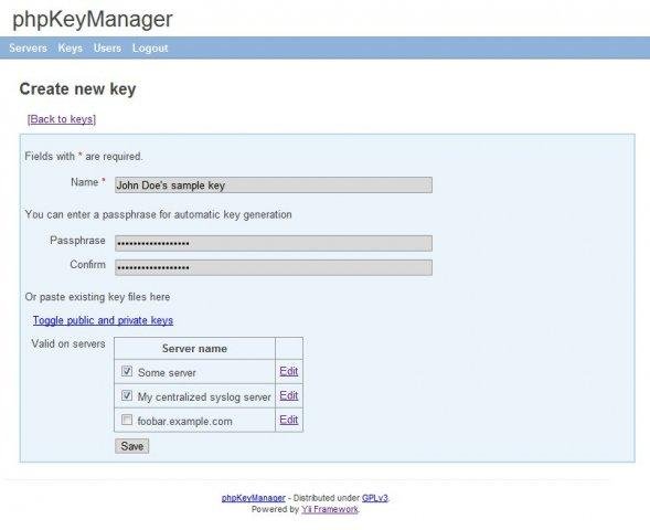 Download web tool or web app phpKeyMgr Download web tool or web app phpKeyMgr