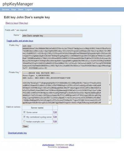 Download web tool or web app phpKeyMgr Download web tool or web app phpKeyMgr