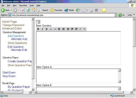Download web tool or web app PHPMYEXAM