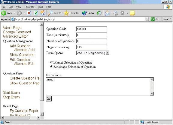 Download web tool or web app PHPMYEXAM