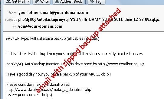Download web tool or web app phpMySQLAutoBackup Download web tool or web app phpMySQLAutoBackup