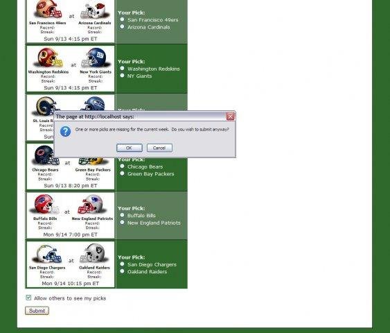 Download web tool or web app PHP Pick Em Download web tool or web app PHP Pick Em