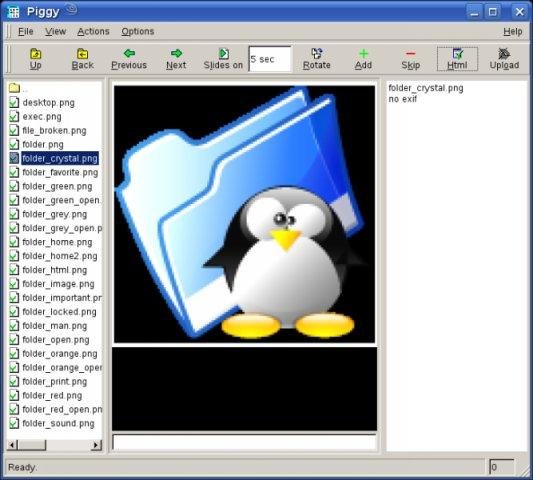 Download web tool or web app Piggy Gallery Generator