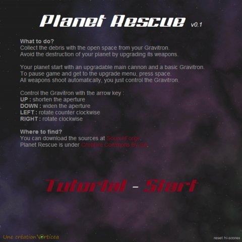 Download web tool or web app Planet Rescue