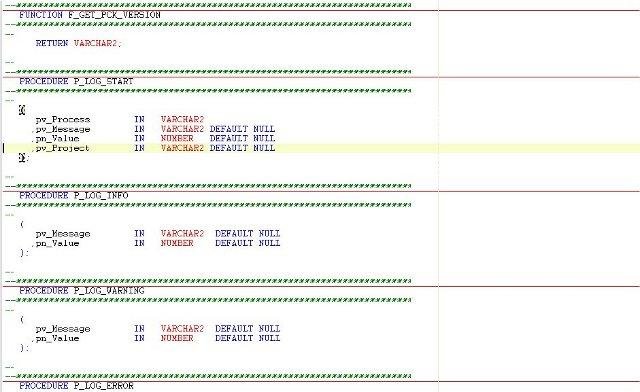 Download web tool or web app PL/SQL Log  DBug Library for Oracle