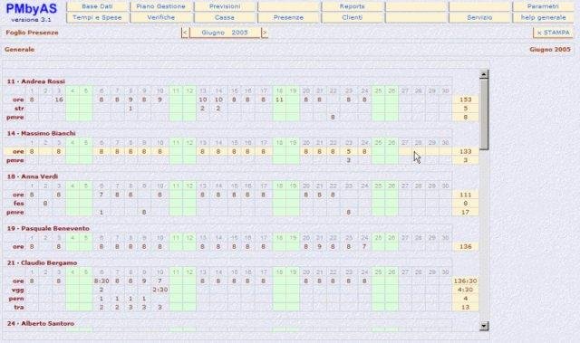 Download web tool or web app PMbyAS - Gestione Attivita