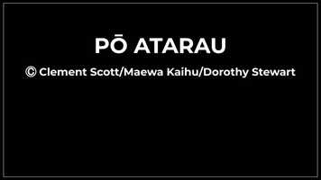 Free download Pō Atarau (vocal version) video and edit with RedcoolMedia movie maker MovieStudio video editor online and AudioStudio audio editor onlin
