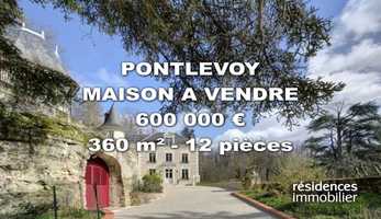 Free download PONTLEVOY - MAISON A VENDRE - 600 000  - 360 m - 12 pices video and edit with RedcoolMedia movie maker MovieStudio video editor online and AudioStudio audio editor onlin