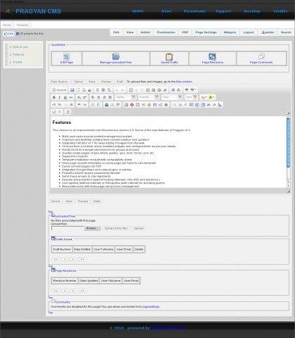 Download web tool or web app Pragyan CMS