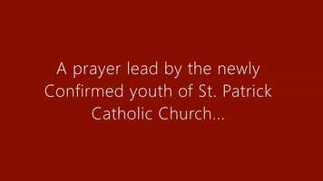 Free download Prayer led by St. Patrick Confirmandi 2020 video and edit with RedcoolMedia movie maker MovieStudio video editor online and AudioStudio audio editor onlin