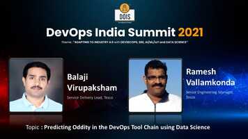 Free download Predicting Oddity in the DevOps Tool Chain using Data Science Balaji Virupaksham and Ramesh Vallamkonda video and edit with RedcoolMedia movie maker MovieStudio video editor online and AudioStudio audio editor onlin