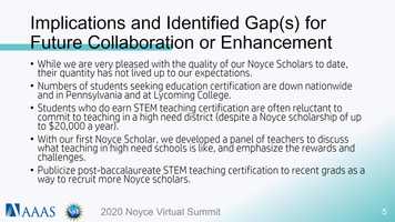 Free download Preparing Leaders in STEM Education for High-Need Popluations Noyce Award #1660616 video and edit with RedcoolMedia movie maker MovieStudio video editor online and AudioStudio audio editor onlin
