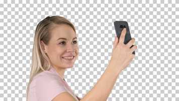 Free download Pretty attractive beautiful cute lady making selfie, Alpha Channel | Stock Footage - Videohive video and edit with RedcoolMedia movie maker MovieStudio video editor online and AudioStudio audio editor onlin