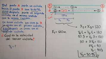 Free download ✅ PROBLEMA #2 DE FISICA CINEMATICA MRU (Tres Ciclistas se cruzan. Hallar la velocidad) UMSA PREFA video and edit with RedcoolMedia movie maker MovieStudio video editor online and AudioStudio audio editor onlin