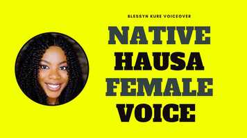 Free download Professional Native Hausa Voice Over Reel - Blessyn Kure VoiceOver video and edit with RedcoolMedia movie maker MovieStudio video editor online and AudioStudio audio editor onlin