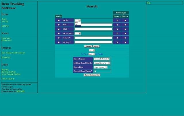Download web tool or web app Profuturus Inventory Tracking System