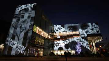 Free download Projection Mapping on the biggest Montreal library for the Inside Out Project video and edit with RedcoolMedia movie maker MovieStudio video editor online and AudioStudio audio editor onlin