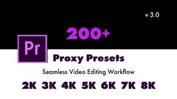 Free download Proxy Presets video and edit with RedcoolMedia movie maker MovieStudio video editor online and AudioStudio audio editor onlin