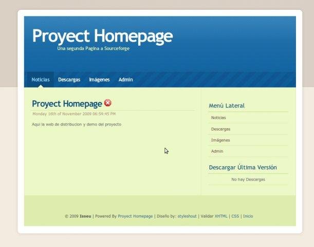 Download web tool or web app Proyect Homepage Download web tool or web app Proyect Homepage