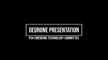 Free download PSA Emerging Technology Committee: Dedrone Presentation video and edit with RedcoolMedia movie maker MovieStudio video editor online and AudioStudio audio editor onlin