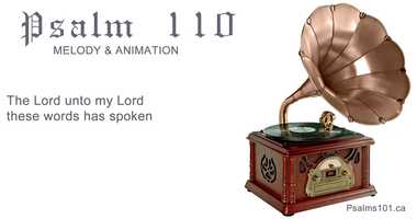 Free download Psalm 110 The Lord unto my Lord these words has spoken video and edit with RedcoolMedia movie maker MovieStudio video editor online and AudioStudio audio editor onlin