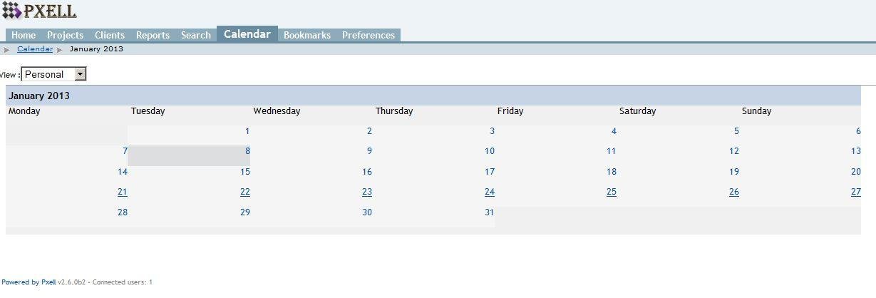 Download web tool or web app PXell