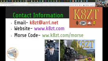 Free download QSO Ham Expo- Fun With Morse- K8ZT.mp4 video and edit with RedcoolMedia movie maker MovieStudio video editor online and AudioStudio audio editor onlin