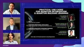 Free download QUA221 - Practical use cases for quantum optimization and quantum machine learning.mp4 video and edit with RedcoolMedia movie maker MovieStudio video editor online and AudioStudio audio editor onlin