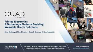 Free download Quad Industries | Printed Electronics - A technology platform enabling wearable health solutions | 13 Oct 2021 | 5 min video and edit with RedcoolMedia movie maker MovieStudio video editor online and AudioStudio audio editor onlin