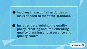 Free download Quality Management video and edit with RedcoolMedia movie maker MovieStudio video editor online and AudioStudio audio editor onlin