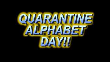 Free download QUARANTINE ALPHABET DAY!! video and edit with RedcoolMedia movie maker MovieStudio video editor online and AudioStudio audio editor onlin
