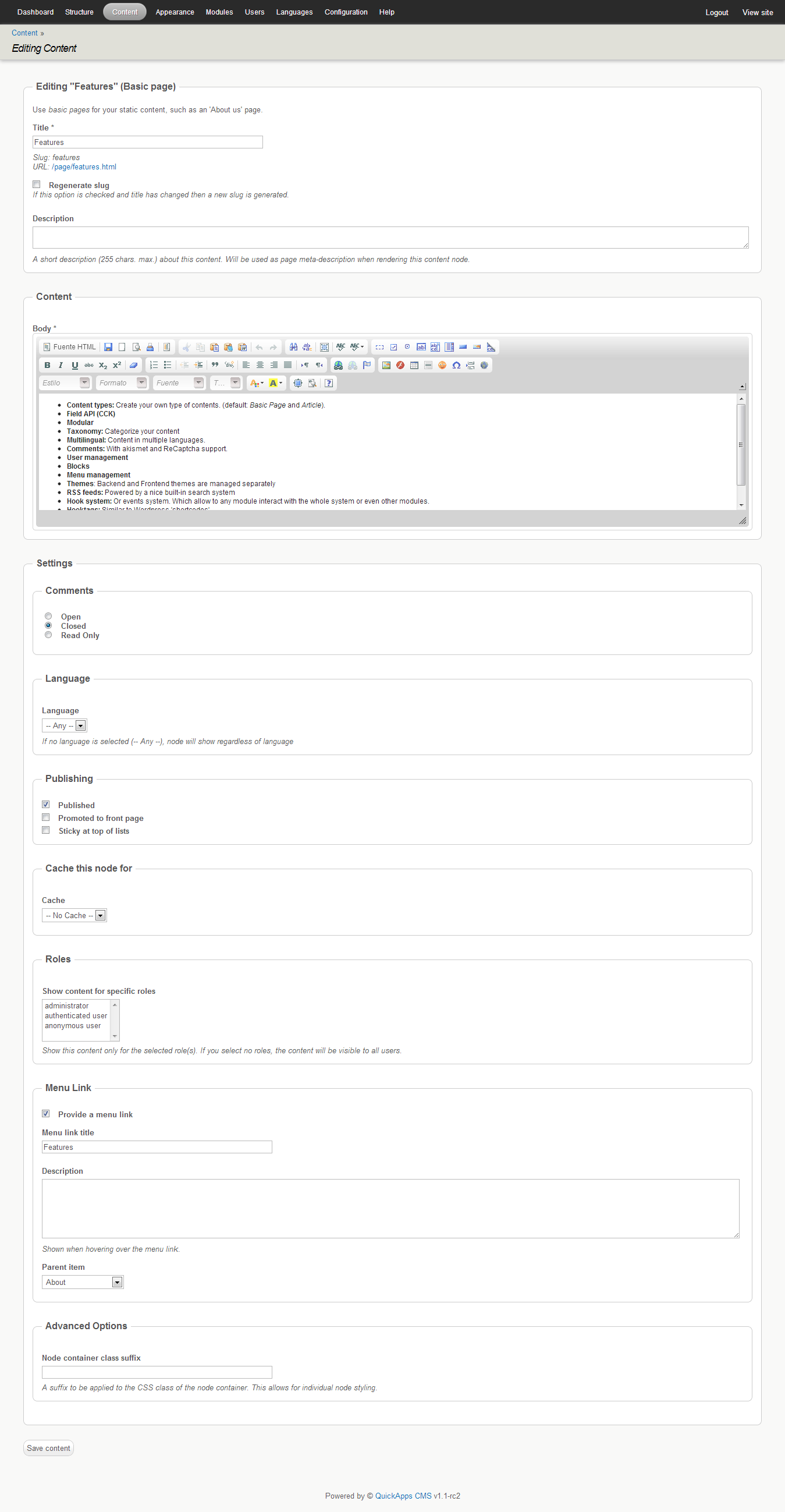Download web tool or web app QuickApps CMS Download web tool or web app QuickApps CMS