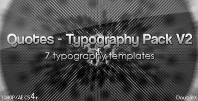 Free download Quotes - Typography Pack V2 | After Effects Project Files - Videohive template video and edit with RedcoolMedia movie maker MovieStudio video editor online and AudioStudio audio editor onlin