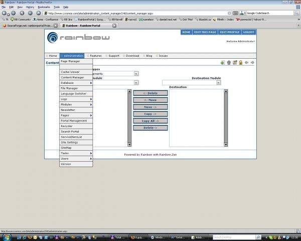 Download web tool or web app RainbowPortal