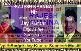 Free download Rajesh khanna hit songs by jay kumar video and edit with RedcoolMedia movie maker MovieStudio video editor online and AudioStudio audio editor onlin