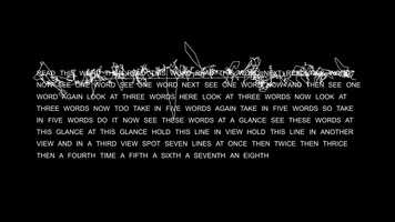 Free download Reading Vito Acconci (EXCERPT) video and edit with RedcoolMedia movie maker MovieStudio video editor online and AudioStudio audio editor onlin