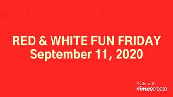 Free download Red and White Fun Friday: Sept. 11, 2020 video and edit with RedcoolMedia movie maker MovieStudio video editor online and AudioStudio audio editor onlin